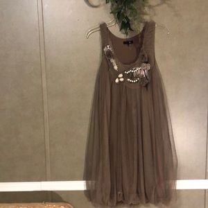 Ryu mesh bubble dress